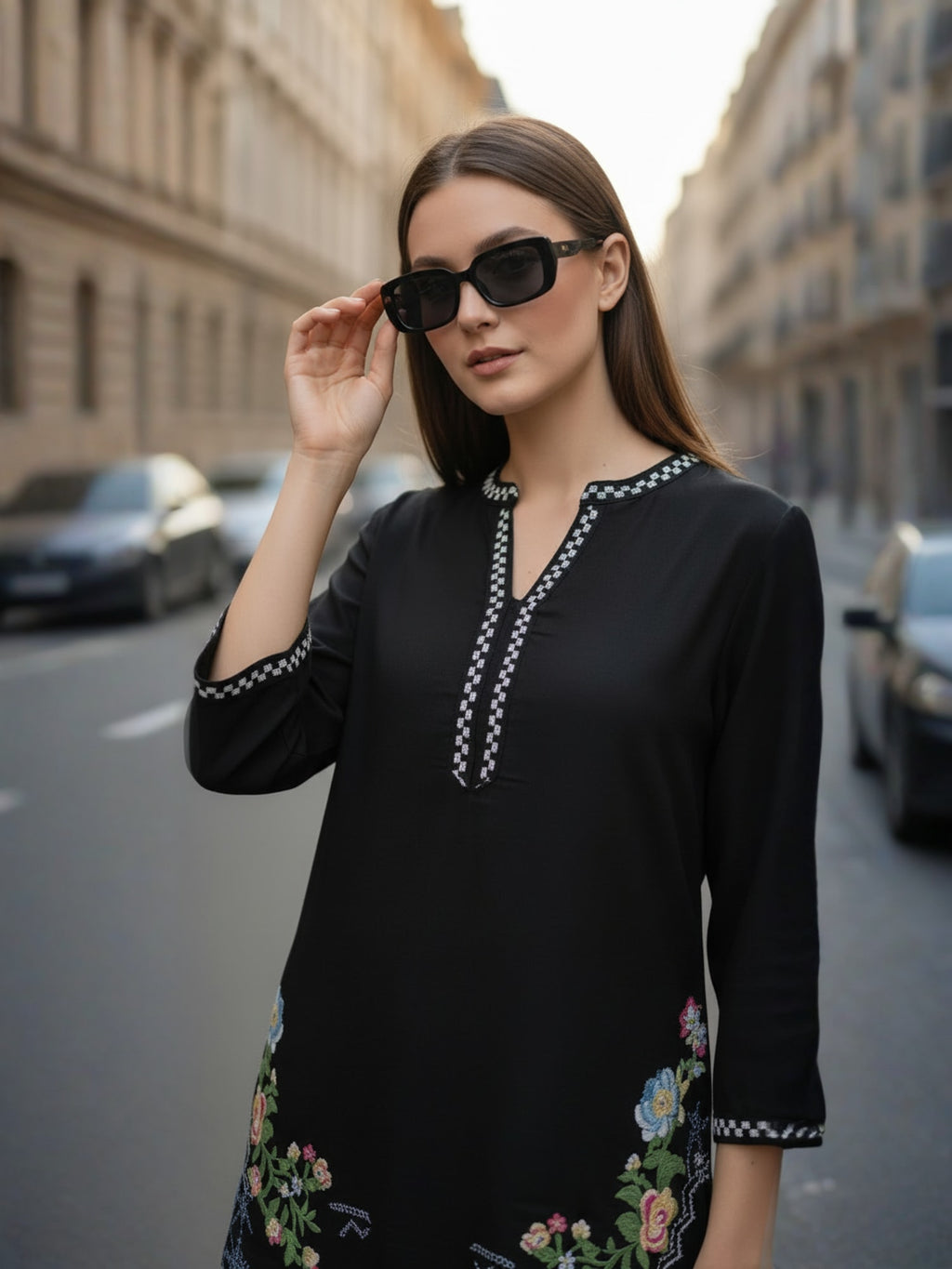 Zummer Embroidered Co-Ords Set