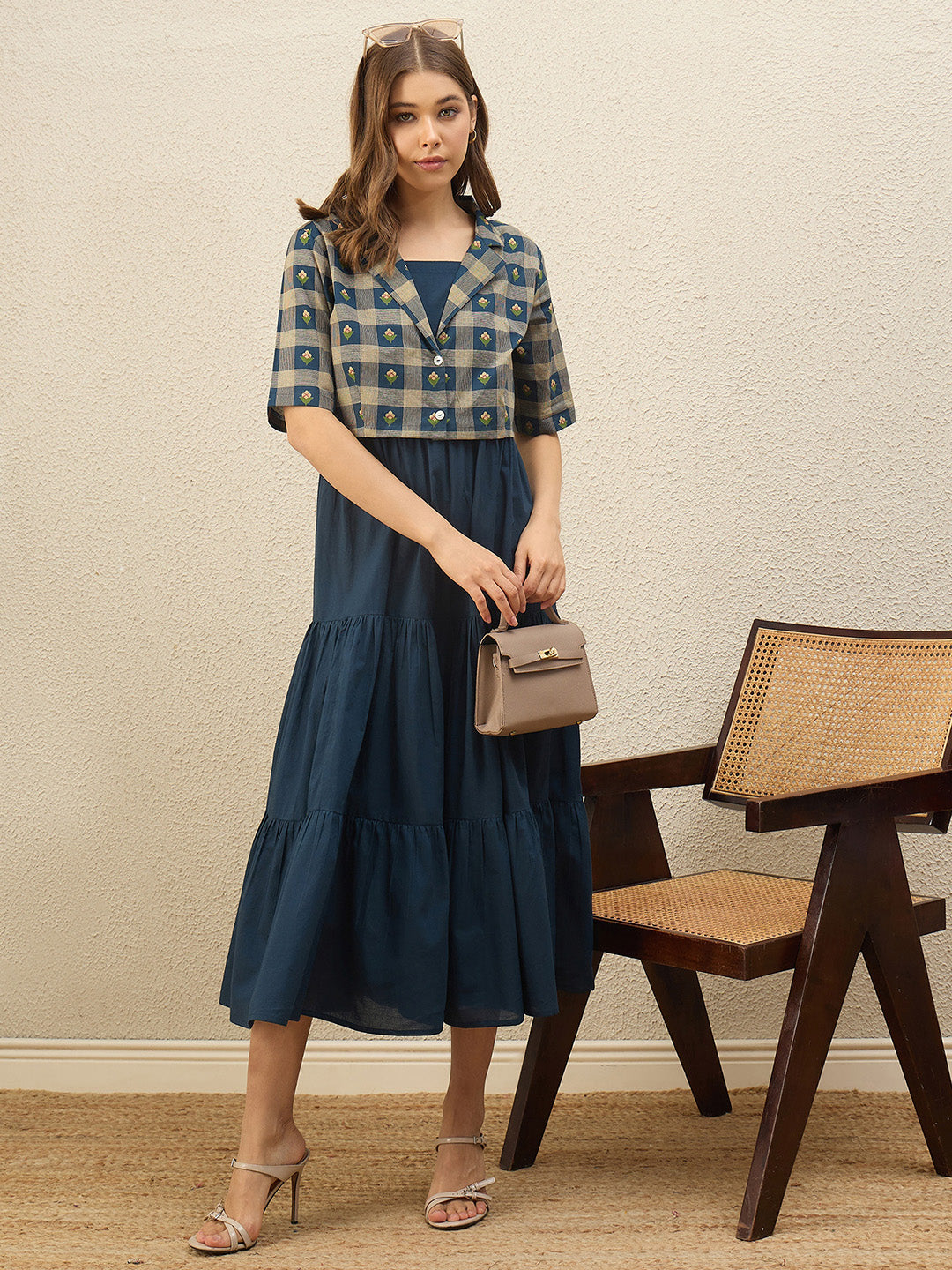 Zummer Flare Dress with Jacket