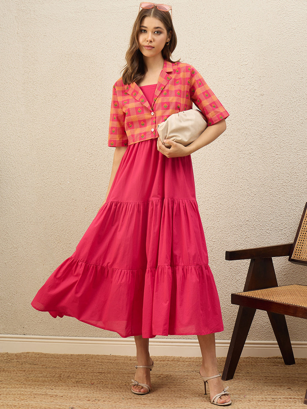 Zummer Flare Dress with Jacket