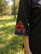 Cotton Embroidered Shirt With TrouserCo-Ords Set