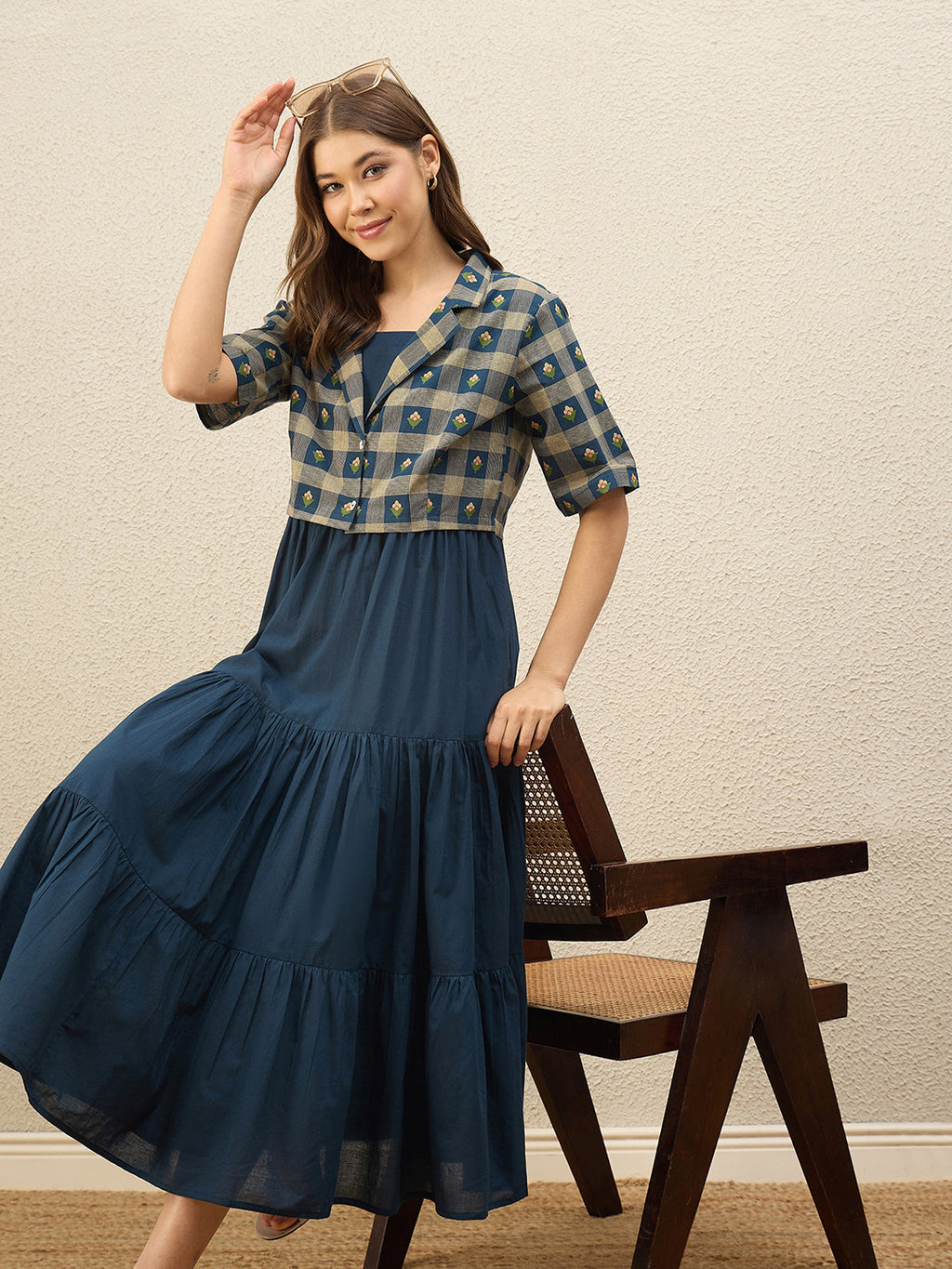 Zummer Flare Dress with Jacket