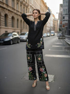 Zummer Embroidered Co-Ords Set