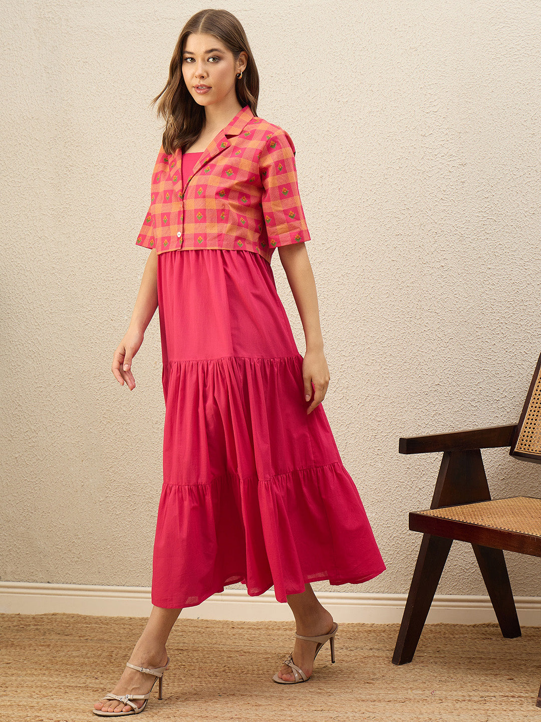 Zummer Flare Dress with Jacket