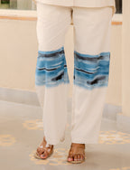 Cotton aombre printed Shirt With Trouser Co-Ords Set