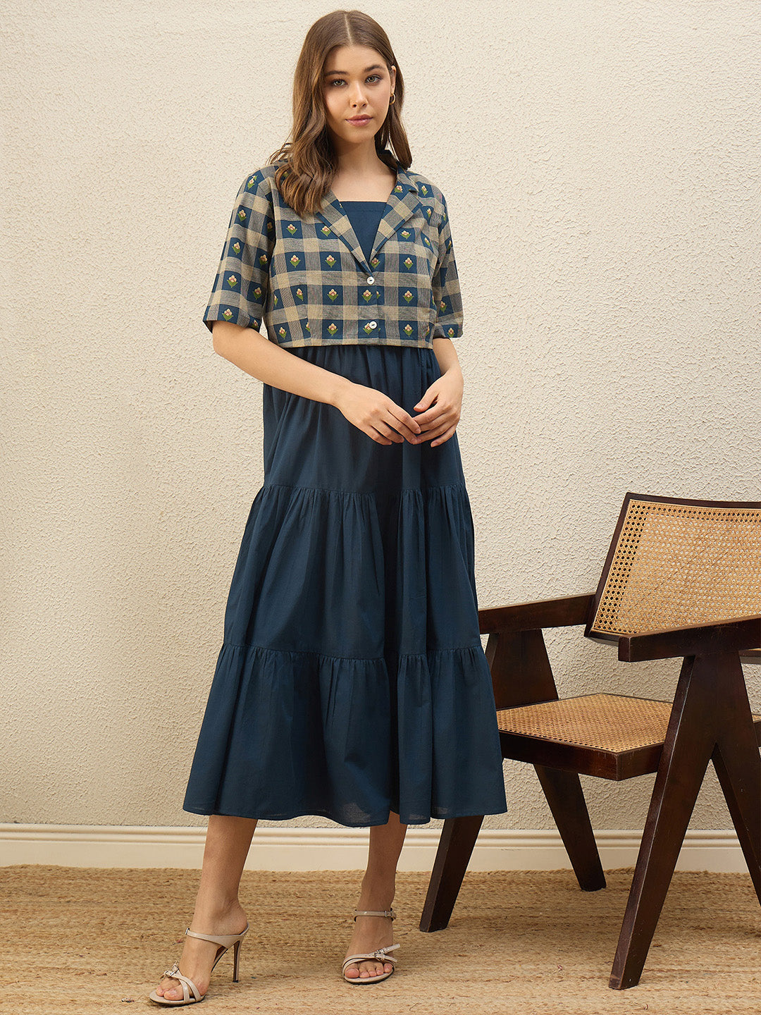 Zummer Flare Dress with Jacket
