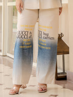 Cotton graphic printed Shirt With Trouser Co-Ords Set