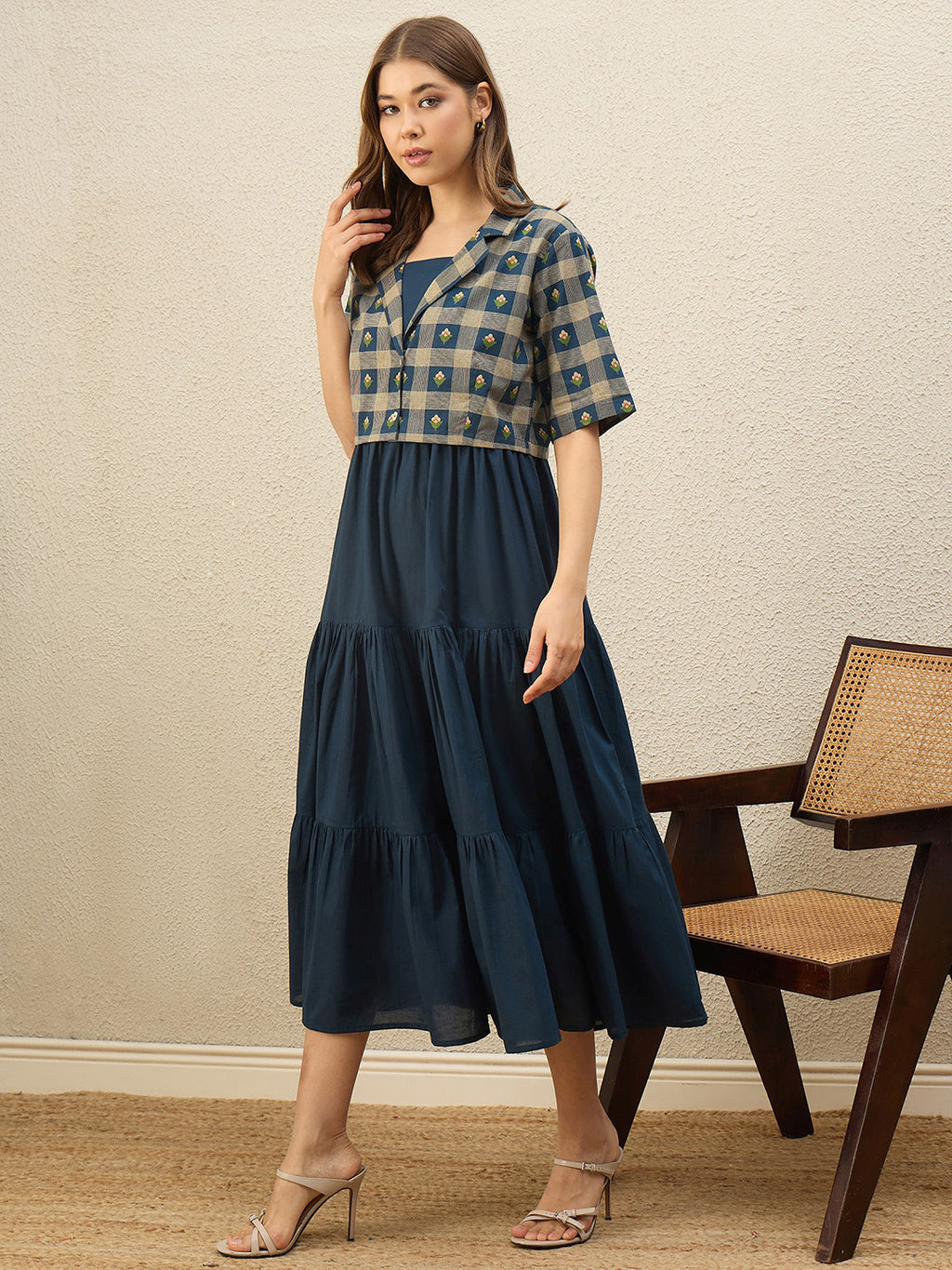Zummer Flare Dress with Jacket