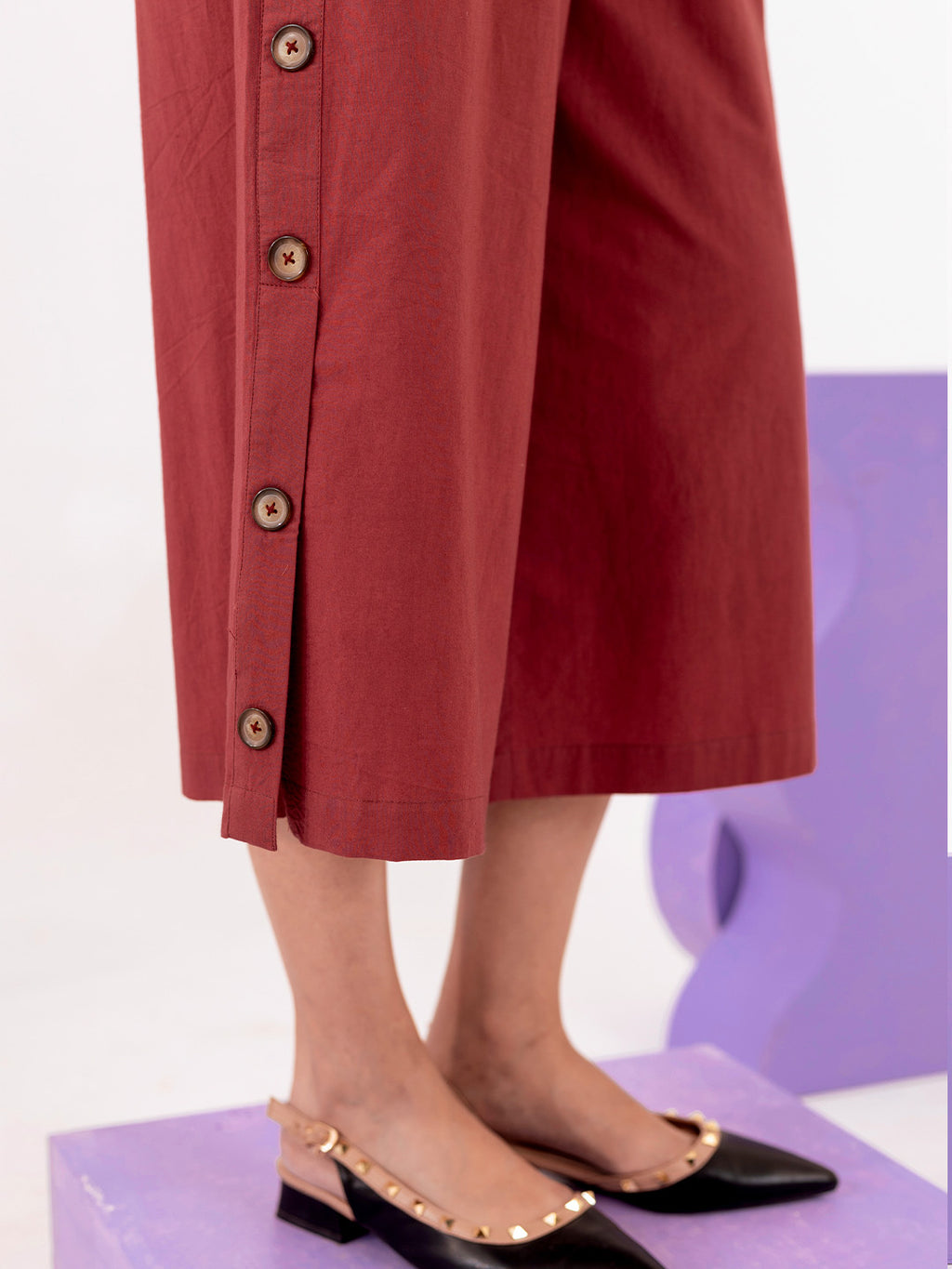 Cotton Top With Palazzos Co-Ords Set