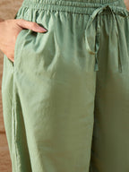 Cotton Tunic With Trouser Co-Ords Set