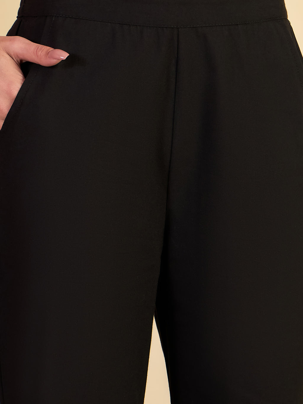Black And White Embroidered Formal Co-Ords Set