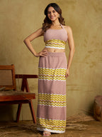 Zummer Women Multi Seamless Knitted Co-Ord Set