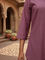 Roma Embroidered Shirt With TrouserCo-Ords Set