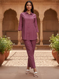 Roma Embroidered Shirt With TrouserCo-Ords Set