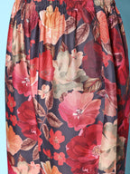 Black Floral Printed Co-Ords Set