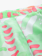 Green Abstract Printed Co-Ords Set