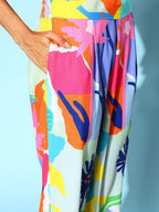 Multi  Floral  Printed Co-Ords Set
