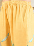 Yellow Embroidered Co-Ords Set