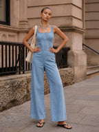 Zummer Blue Denim Jumpsuit